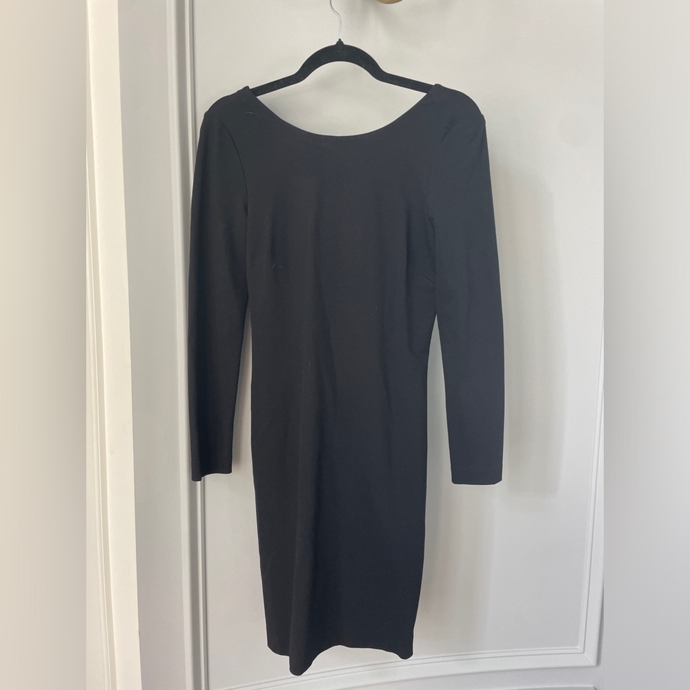 Banana Republic Black Long Sleeve Dress